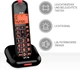 Телефон, SPC Comfort Kairo чорний DECT для літніх великі кнопки підсвітка підсилення +8dB сумісний з слух. апаратами антиспам - Уцінка - зображення 2