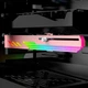 Держатель видеокарты, SAEVVCJWW-GT8, розовый, ARGB 5V 3-pin, гориз. GPU охладитель, алюм. корпус, LEDподставка - Уценка - изображение 2