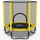 Батут FitToSky 152 см Black-Yellow с сеткой (без лестницы) желтый - изображение 1