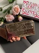 Шкіряний гаманець від бренду Velina Fabbiano золотистий 7004/4 - изображение 3