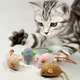 Интерактивная игрушка дразнилка для кота мышка 3 шт. - изображение 5