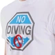 Футболка Arena NO DIVING PRINT T-SHIRT (011331-100) M - изображение 4