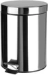 Kosz na śmieci Kadax stalowy otwierany na pedał 5 L 93104 (5902730380177) - obraz 1