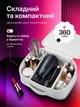 Фен для волос складной мощный фен со складной ручкой дорожный фен для сушки волос фен с насадкой концентратор и ионизацией VGR - изображение 4