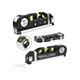 Лазерный уровень Fixit Laser Level Pro 3 с рулеткой и жидкостным уровнем для точной разметки внутри и снаружи помещений - изображение 3