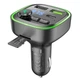 Автомобильное зарядное устройство Borofone BC48 2 USB/ Type-C/ QC 18W c FM-модулятором (USB/ TF card/ Bluetooth) черное - изображение 7