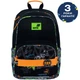 Рюкзак школьный Kite Education 585M для мальчика Черный 40x29x14см 12 л легкий Ортопедический 1-4 класс спинка Ergo Kids (K26-585M-4) - изображение 2