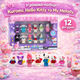 Подарочный набор Kuromi и подружки 12 шт (Hello Kitty, My Melody) 235-4-4 - изображение 1