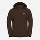 Спортивная ветровка мужская Jack Wolfskin Trailtime 2L A63903-D0107 L Коричневая (4064886591621) - изображение 7
