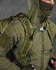 Рюкзак ZE002 тактический военный 50л зеленый олива - изображение 7
