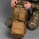 Рюкзак B02 тактический военный 25л песочный койот - изображение 9