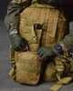 Рюкзак B08 тактический военный 65л койот - изображение 9