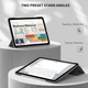 Чехол EasyAcc для iPad Pro 13 M4 (2024) ультратонкий полупрозрачный матовый защитный чехол с задней крышкой черный - изображение 2
