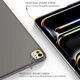 Чехол EasyAcc для iPad Pro 13 M4 (2024) ультратонкий полупрозрачный матовый защитный чехол с задней крышкой черный - изображение 6