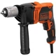 Дриль мережевий BLACK+DECKER, ударний, 850 Вт, 0-3100 об/хв, 54400 уд/хв, патрон 13 мм швидкозатискний, кількість швидкостей - 1, - изображение 1
