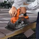Пила дискова акумуляторна BLACK+DECKER, 18В Li-Ion, діаметр диска 140х12.7 мм, 3700 об/хв, вага 2.08 кг, без акумуляторів та ЗП - зображення 3