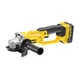 Шліфмашина кутова акумуляторна DeWALT, 18 B XR Li-lon, d=125 мм, 8000 об/хв, вага 2.2 кг, валіза, 2 акумулятори, зарядний пристрій - изображение 2
