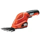 Ножиці акумуляторні BLACK+DECKER, 3.6 В, 1 Аг, довжина ножа 10 см, діаметр гілок 23 мм, 1 акумулятор і зарядний пристрій, вага - изображение 1