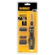 Викрутка - набір DeWALT "FULL FIT Telescoping", з бітами 10 шт: біти 25 мм: SL3, SL6, PH1, PH2, SQ2; біти 50 мм: SL3, SL6, PH1, - изображение 4