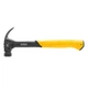 Молоток DeWALT "CURVE-CLAW", суцільнометалевий, вага головки 454 г, з загнутим цвяходером, загальна довжина 340 мм. (DWHT51002-0) - изображение 1