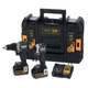 Набір з двох інструментів акумуляторних безщіткових DeWALT, McLaren F1 TEAM LIMITED EDITION, 18В XR Li-lon 4 Аг, вага 6.5 кг, 2 - изображение 1
