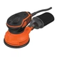 Шліфмашина ексцентрикова BLACK+DECKER, 240 Вт, 125 мм, 14000 об/хв, амплітуда 3 мм, вага 1.31 кг (KA199) - зображення 1