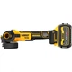 Шліфмашина кутова акумуляторна безщіткова DeWALT, 18 B XR Li-lon 6 Ач, d=125 мм, 3000-9000 об/хв, вага, 1 акумулятор, зарядний - изображение 4