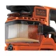 Шліфмашина вібраційна BLACK+DECKER DuoSand, 270 Вт, 5000-13000 об/хв, розмір паперу 115х230 мм, вага 1.9 кг (KA330E) - изображение 5