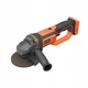 Шліфмашина кутова безщіткова акумуляторна BLACK+DECKER, 18 B, d=125 мм, 8600 об/хв, вес 2.1 кг, без акумулятора та зарядного - зображення 2