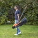 Газонокосарка електрична BLACK+DECKER, 1200 Вт, ширина косіння 32 см, висота косіння 20-60 мм, травозбірник 35 л, вага 8.33 кг - зображення 7