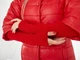 Женская демисезонная куртка удлиненная KHAN 02052 50 Красный (KH - 02052/5 E ) - изображение 5