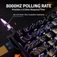Клавиатура ATTACK SHARK X68 HE Black-Contour Line, 65%, RGB, Outemu Jade White Magnetic, 8KHz, USB-C | Геймерская - изображение 6