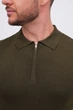 Джемпер поло трикотаж K.O.R 35166 Кофейный (№2 coffee) 3XL - изображение 5