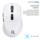 Компьютерная мышь OfficePro M398W Bluetooth/Wireless White - изображение 5