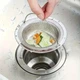 Сетка-фильтр для раковины с ручкой против засорения из нержавеющей стали 1 шт. Серебристый - изображение 8