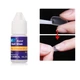 Клей Nail Glue флакон 3 г. водостойкий для накладных ногтей, типс, страз, декора, Прозрачный - изображение 2