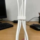 Клипсы фиксаторы для организации кабелей, проводов и зарядок 10 шт. Белый - изображение 5