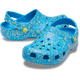 Дитячі крокси для дівчинки Crocs Kids Classic Splatter Paint Clog Marina/Multi (38-39, блакитні) - зображення 1