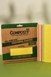 Набір серветок. Біорозкладні екологічні серветки без пластику Composty All Purpose Cleaning Cloths Eco компостовані 6 шт. - зображення 3