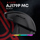 Комп'ютерна миша Ajazz AJ179P MC Black (AJ179P-MC-B) - зображення 7