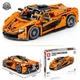 Конструктор SY BLOCK спортивный автомобиль McLaren 950 деталей Оранжевый (8602) - изображение 2