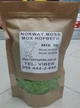 Стабилизированный мох ягель для декора MIX grass green light №79 (50г) + grass green dark №78 (50г) - изображение 3