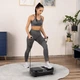 Виброплатформа Gymtek XP300 Black до 150 кг для похудения и лимфодренажа + Эспандеры - изображение 4