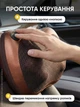 Массажная подушка для тела спины шеи головы электрическая роликовая с инфракрасным подогревом массажер подушки для дома авто - изображение 3
