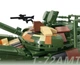 Детский конструктор танк Т-72 с поворотной башней 422 детали игрушечный танк Xingbao - изображение 4