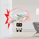 Летающая игрушка-индукционный вертолет AToys «Робот с подсветкой» сенсорное управление два пропеллера - изображение 8