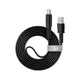 Дата кабель USB 2.0 AM to USB-C 1.2m black RivaCase (PS6002 BK12) - изображение 1
