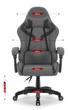 Геймерське крісло Hell's Chair HC-1007 Grey Black - изображение 5
