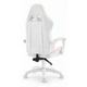 Геймерське крісло екошкіра Hell's Chair HC- 1000 White LED - изображение 4