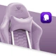 Геймерське крісло тканинне Hell's Chair HC-1000 Purple - изображение 5